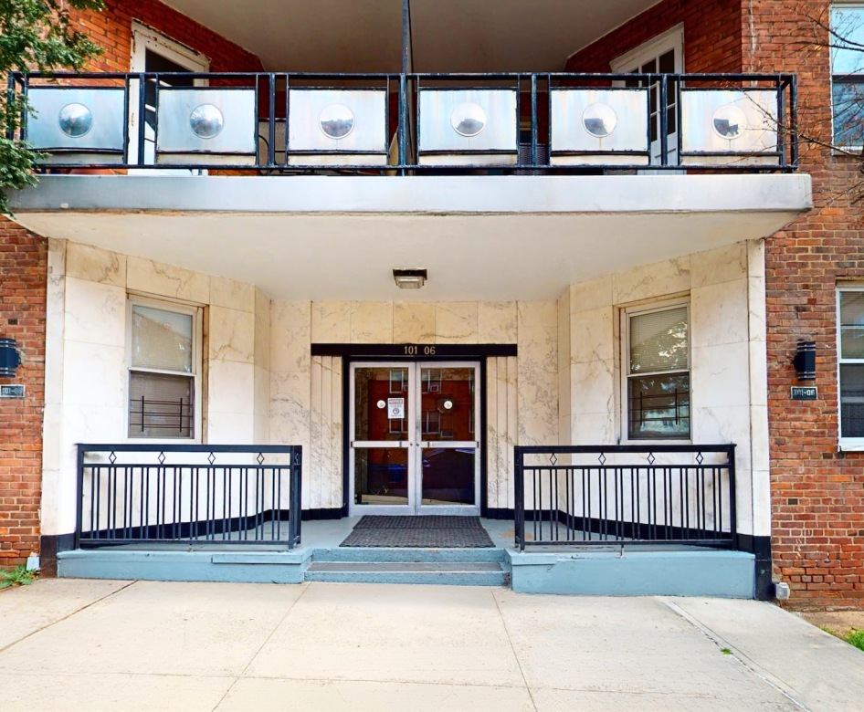 exterior view of the property